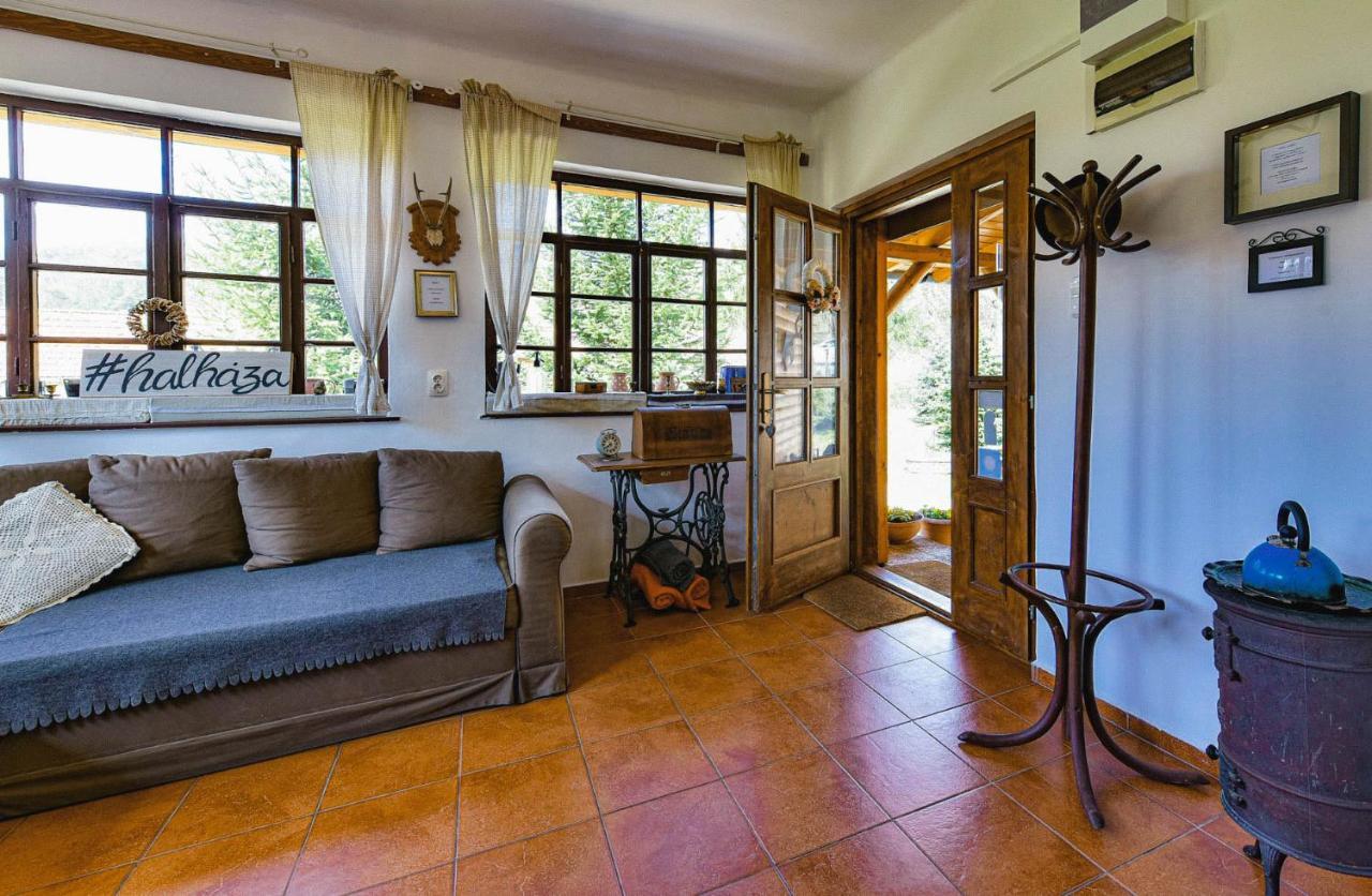 Apartmán Halhaza Vendeghaz Sirok Exteriér fotografie